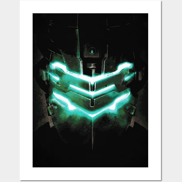 Dead space helmet Wall Art by Durro